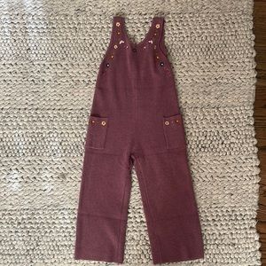 Girls Zara Overall Jumper with Flowers